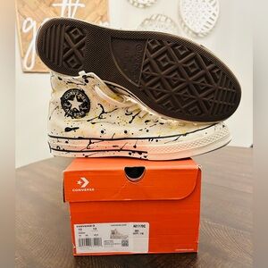 Converse Chuck Taylor All Star 70 Hi Men’s Sz 10 Splatter A01170C